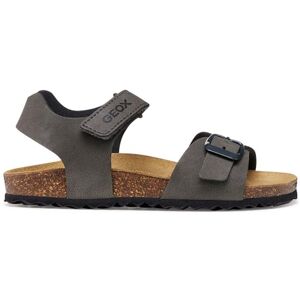 Geox J Ghita Boy B Sandal, Dark Grey, 36 EU Geox J Ghita Boy B Sandal, Dark Grey, 36 EU