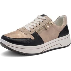 ARA Damen Sneaker Sapporo SCHWARZ,Shell Gr. 38,5 ARA Damen Sneaker Sapporo SCHWARZ,Shell Gr. 38,5