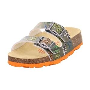 Superfit Jungen Fussbettpantoffel Hausschuhe 1-800111 Sandale, Grün Mehrfarbig 7100, 34 EU Superfit Jungen Fussbettpantoffel Hausschuhe 1-800111 Sandale, Grün Mehrfarbig 7100, 34 EU
