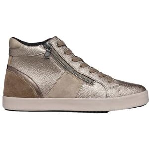 Geox Damen D Blomiee Sneaker, Taupe, 38 EU Geox Damen D Blomiee Sneaker, Taupe, 38 EU