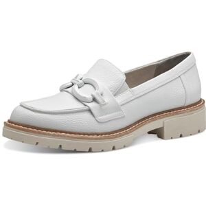 Jana Damen Slipper mit Blockabsatz Vegan, Weiß (White), 39 EU Jana Damen Slipper mit Blockabsatz Vegan, Weiß (White), 39 EU