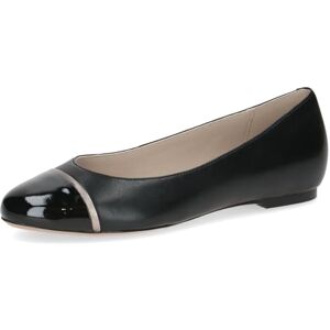 CAPRICE Damen Ballerinas mit Absatz, Schwarz (Black Comb), 38,5 CAPRICE Damen Ballerinas mit Absatz, Schwarz (Black Comb), 38,5