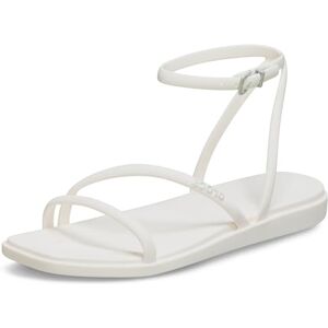Crocs Miami Damen-Sandalen mit Knöchelriemen, flach, Kreide, 37 EU, kreidefarben, 36/37 EU Crocs Miami Damen-Sandalen mit Knöchelriemen, flach, Kreide, 37 EU, kreidefarben, 36/37 EU