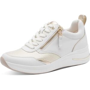 Tamaris Comfort Damen Sneaker Low 8-83714-43 White/Gold (weiß, 40 EU) Tamaris Comfort Damen Sneaker Low 8-83714-43 White/Gold (weiß, 40 EU)
