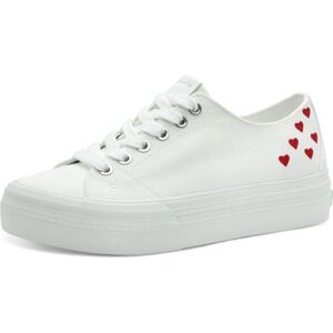 Tamaris Schnürer Damen Vegan sportlich weiß,EU 36 Tamaris Schnürer Damen Vegan sportlich weiß,EU 36