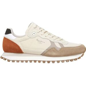 Pepe Jeans Brti-On Master beige Leder Hausschuhe Pepe Jeans Brti-On Master beige Leder Hausschuhe