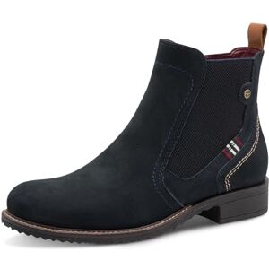 Tamaris Damen Stiefel Leder blau 42 Tamaris Damen Stiefel Leder blau 42