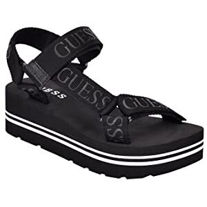 Guess Avin Keilsandalen für Damen, Schwarz, 37.5 EU Guess Avin Keilsandalen für Damen, Schwarz, 37.5 EU