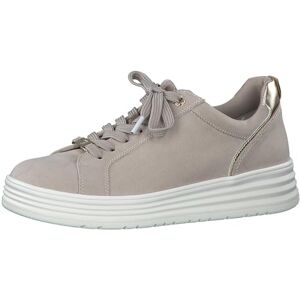 MARCO TOZZI Damen Plateau Sneaker mit Schnürsenkeln Bequem, Beige (Dune Comb), 41 EU MARCO TOZZI Damen Plateau Sneaker mit Schnürsenkeln Bequem, Beige (Dune Comb), 41 EU