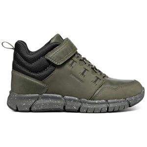Geox J Flexyper Boy B Abx Ankle Boot, DK Green/Black, 39 EU Geox J Flexyper Boy B Abx Ankle Boot, DK Green/Black, 39 EU