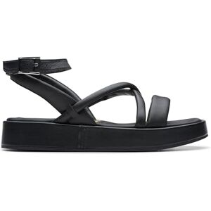 Clarks Alda Strap Womens Off White Lea, 4.5 Clarks Alda Strap Womens Off White Lea, 4.5