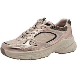 Tamaris Damen Schnürer Vegan metallic 42 Tamaris Damen Schnürer Vegan metallic 42