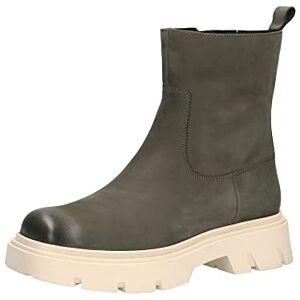 CAPRICE Leder Stiefelette mit Absatz Grün 25472 CAPRICE Leder Stiefelette mit Absatz Grün 25472