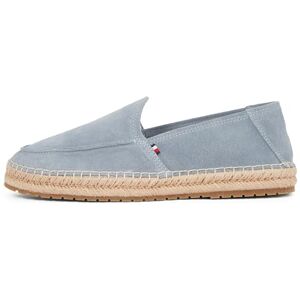 Tommy Hilfiger Herren Espadrilles Flex Loafer mit Logo, Grau (Overcast Grey), 42 Tommy Hilfiger Herren Espadrilles Flex Loafer mit Logo, Grau (Overcast Grey), 42