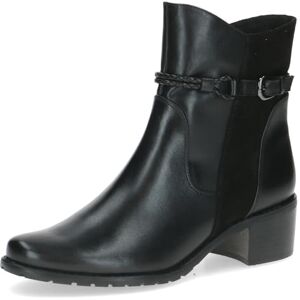 CAPRICE Damen Stiefeletten mit Schnalle Blockabsatz, Schwarz (Black Comb), 40 EU CAPRICE Damen Stiefeletten mit Schnalle Blockabsatz, Schwarz (Black Comb), 40 EU