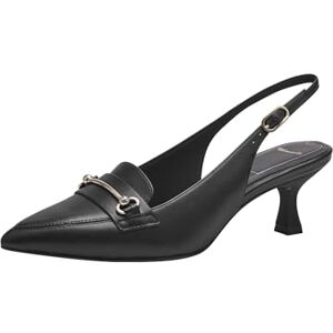Tamaris Damen Sling Leder Stilettoabsatz; Black/schwarz; 37 EU Tamaris Damen Sling Leder Stilettoabsatz; Black/schwarz; 37 EU