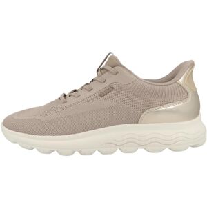 Geox Woman D SPHERICA Plus A Sneakers LT Taupe/LT Gold 40_EU Geox Woman D SPHERICA Plus A Sneakers LT Taupe/LT Gold 40_EU
