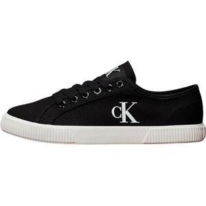 Calvin Damen Vulcanized Sneaker Essential Low Top, Schwarz (Black/Bright White), 39 Calvin Damen Vulcanized Sneaker Essential Low Top, Schwarz (Black/Bright White), 39