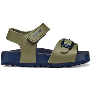 Geox BABY BOY B SANDAL CHALKI BOY SANDALS OLIVE/NAVY 26_EU Geox BABY BOY B SANDAL CHALKI BOY SANDALS OLIVE/NAVY 26_EU