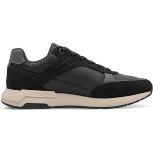 s.Oliver Herren Sneaker flach mit Schnürsenkeln Vegan, Schwarz (Black Comb.), 44 EU s.Oliver Herren Sneaker flach mit Schnürsenkeln Vegan, Schwarz (Black Comb.), 44 EU