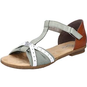 Rieker Damen Sandalen 64250-91 weiß Gr. 41 Rieker Damen Sandalen 64250-91 weiß Gr. 41