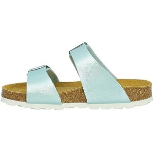 Lurchi 74L7013001 Flache Sandale, Blue, 27 EU Lurchi 74L7013001 Flache Sandale, Blue, 27 EU