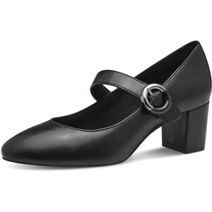 MARCO TOZZI Damen Pumps Spitz mit Schließe, Schwarz (Black), 40 EU MARCO TOZZI Damen Pumps Spitz mit Schließe, Schwarz (Black), 40 EU