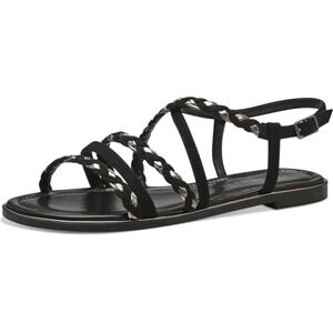 Tamaris Damen Sandalen Textil Sommer; BLACK/schwarz; 36 EU Tamaris Damen Sandalen Textil Sommer; BLACK/schwarz; 36 EU