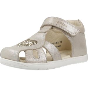 Geox BABY GIRL B SANDAL MACCHIA GIR FIRST STEPS BEIGE/PLATINUM 25_EU Geox BABY GIRL B SANDAL MACCHIA GIR FIRST STEPS BEIGE/PLATINUM 25_EU