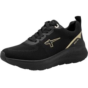 Tamaris Comfort Damen Sneaker flach Sportlich Leicht, Schwarz (Black Uni), 39 EU Tamaris Comfort Damen Sneaker flach Sportlich Leicht, Schwarz (Black Uni), 39 EU