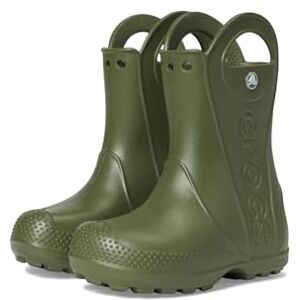Crocs Unisex Kinder Handle It Rain Boot T Stiefel, Army Green, 25/26 EU Crocs Unisex Kinder Handle It Rain Boot T Stiefel, Army Green, 25/26 EU