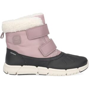 Geox JUNIOR J FLEXYPER GIRL B ABX ANKLE BOOTS ANTIQUE ROSE/BLACK 37_EU Geox JUNIOR J FLEXYPER GIRL B ABX ANKLE BOOTS ANTIQUE ROSE/BLACK 37_EU