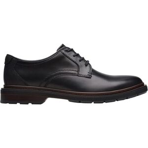 Clarks Herren Burchill Derby -, Schwarzes Leder, 44.5 EU Clarks Herren Burchill Derby -, Schwarzes Leder, 44.5 EU
