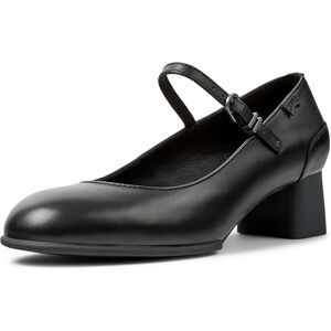 Camper Damen Katie Mary Jane Flat, Schwarz, 37 EU Camper Damen Katie Mary Jane Flat, Schwarz, 37 EU