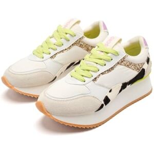 GIOSEPPO Bowdoin Plateauschuhe aus Leopardenleder, Kuh, 37 EU GIOSEPPO Bowdoin Plateauschuhe aus Leopardenleder, Kuh, 37 EU