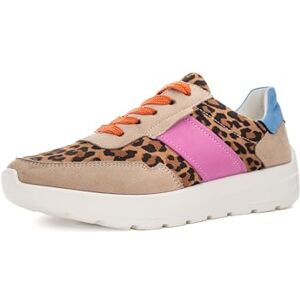 ARA Damen Sneaker New York Sand,Natur,Orchidee-Azzuro Gr. 39 ARA Damen Sneaker New York Sand,Natur,Orchidee-Azzuro Gr. 39