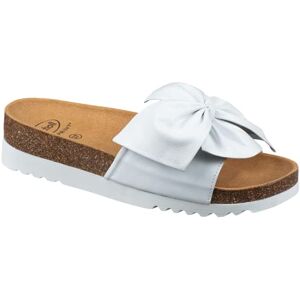 Scholl Damen Bowy Slide Sandal, Bianco, 37 Scholl Damen Bowy Slide Sandal, Bianco, 37