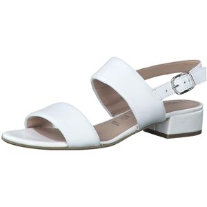 Tamaris Damen Sandalen mit Absatz Leder Blockabsatz Sommer; WHITE/weiß; 36 EU Tamaris Damen Sandalen mit Absatz Leder Blockabsatz Sommer; WHITE/weiß; 36 EU