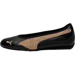 Puma Damen Catch Soleil Topcat Ballerina Sneakers 40.5, Black Toasted Almond Gold Beige Puma Damen Catch Soleil Topcat Ballerina Sneakers 40.5, Black Toasted Almond Gold Beige