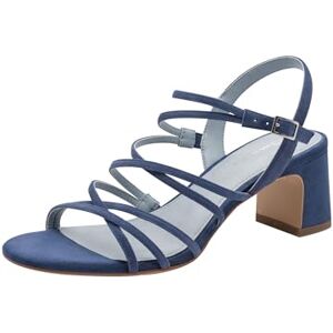 Tamaris Damen Sandalette mit Stilettoabsatz, blau, 37 EU Tamaris Damen Sandalette mit Stilettoabsatz, blau, 37 EU