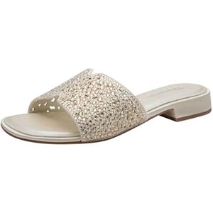 Tamaris Damen Pantolette flach, grau, 37 EU Tamaris Damen Pantolette flach, grau, 37 EU