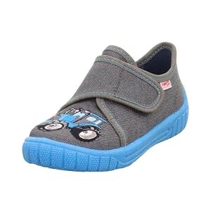 Superfit Jungen Bill Hausschuhe 1-800278 Hausschuhe, Grau Hellblau 2060, 34 EU Superfit Jungen Bill Hausschuhe 1-800278 Hausschuhe, Grau Hellblau 2060, 34 EU