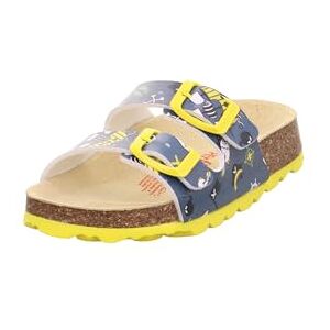 Superfit Jungen Fussbettpantoffel Hausschuhe 1-800111 Sandale, Blau Gelb 8180, 26 EU Superfit Jungen Fussbettpantoffel Hausschuhe 1-800111 Sandale, Blau Gelb 8180, 26 EU
