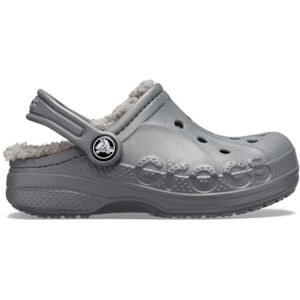 Crocs Unisex Kinder Baya Lined Clog T Clog, Charcoal/Charcoal, 22/23 EU Crocs Unisex Kinder Baya Lined Clog T Clog, Charcoal/Charcoal, 22/23 EU