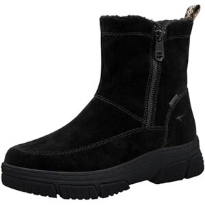 Tamaris Comfort Damen Stiefeletten aus Leder Gefüttert, Schwarz (Black), 39 EU Tamaris Comfort Damen Stiefeletten aus Leder Gefüttert, Schwarz (Black), 39 EU