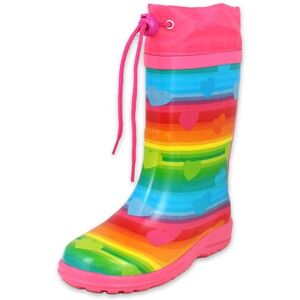 Beck Mädchen Regenboog Gummistiefel, Mehrfarbig, 34 EU Beck Mädchen Regenboog Gummistiefel, Mehrfarbig, 34 EU