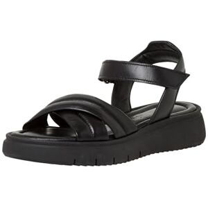 Tamaris Damen Plateau Sandalen Leder Sommer; BLACK LEATHER/schwarz; 40 EU Tamaris Damen Plateau Sandalen Leder Sommer; BLACK LEATHER/schwarz; 40 EU