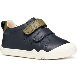 Geox Baby-Jungen B STEPPIEUP Boy Sneaker, Navy/Pistachio, 22 EU Geox Baby-Jungen B STEPPIEUP Boy Sneaker, Navy/Pistachio, 22 EU