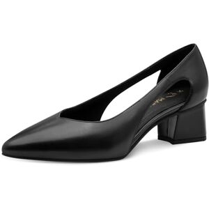 MARCO TOZZI Damen Pumps weiches Feel Me Fußbett Leder Leder Decksohle weiches Innenfutter Modern, schwarz (Black), 41 EU MARCO TOZZI Damen Pumps weiches Feel Me Fußbett Leder Leder Decksohle weiches Innenfutter Modern, schwarz (Black), 41 EU