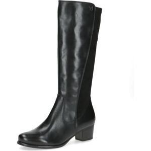CAPRICE Damen Stiefel mit Blockabsatz Stretch-Schaft, Schwarz (Black Comb), 40 EU CAPRICE Damen Stiefel mit Blockabsatz Stretch-Schaft, Schwarz (Black Comb), 40 EU
